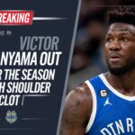 🚨BREAKING Victor Wembanyama OUT FOR THE SEASON with shoulder blood clot | SportsCenter 2025