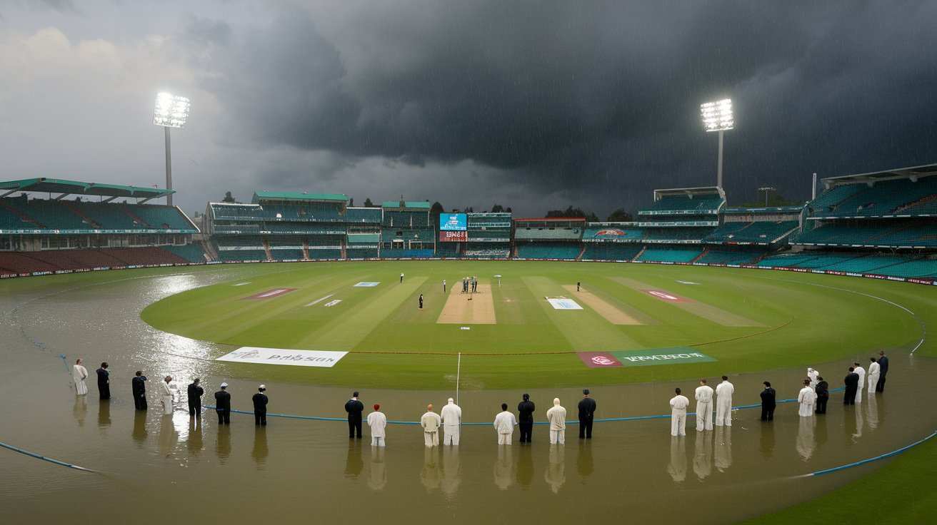 Rain Ruins Pakistan Vs Bangladesh Champions Trophy Match 2025